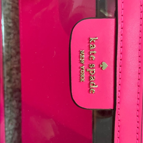 Kate Spade Hot Pink Clear Crossbody Bag - Picture 3 of 10